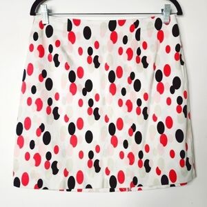 GEOFFREY BEENE SPORT PRINT MINI SKIRT SIZE 8
